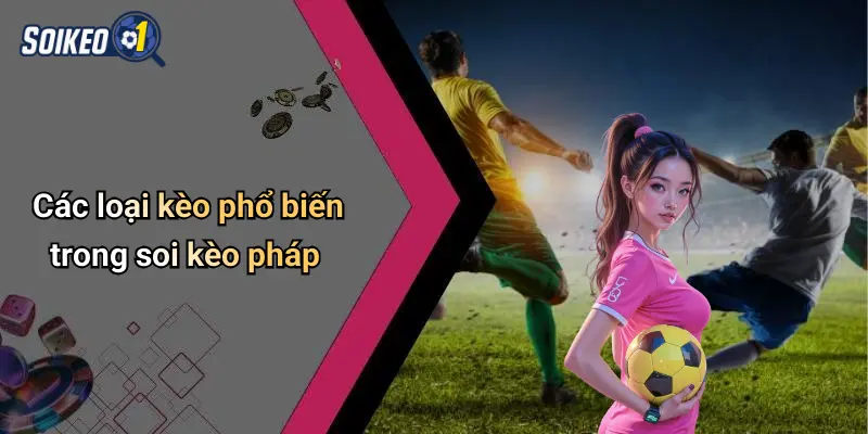 Các loại kèo phổ biến trong soi kèo pháp