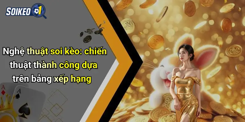 Nghệ thuật soi kèo: chiến thuật thành công dựa trên bảng xếp hạng
