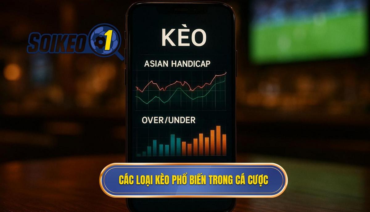 Hiểu rõ các loại kèo phổ biến trong bảng tỷ lệ nhà cái