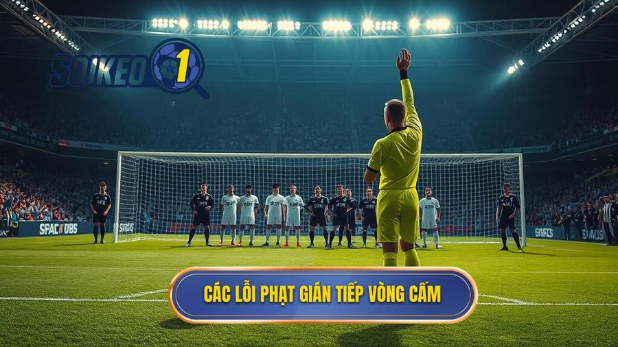2. Các lỗi phạt gián tiếp vòng cấm