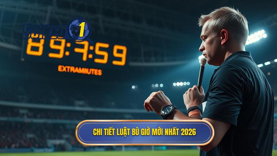 2. Chi tiết Luật bù giờ mới nhất 2026