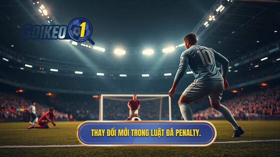 3. Thay đổi mới trong Luật đá Penalty.
