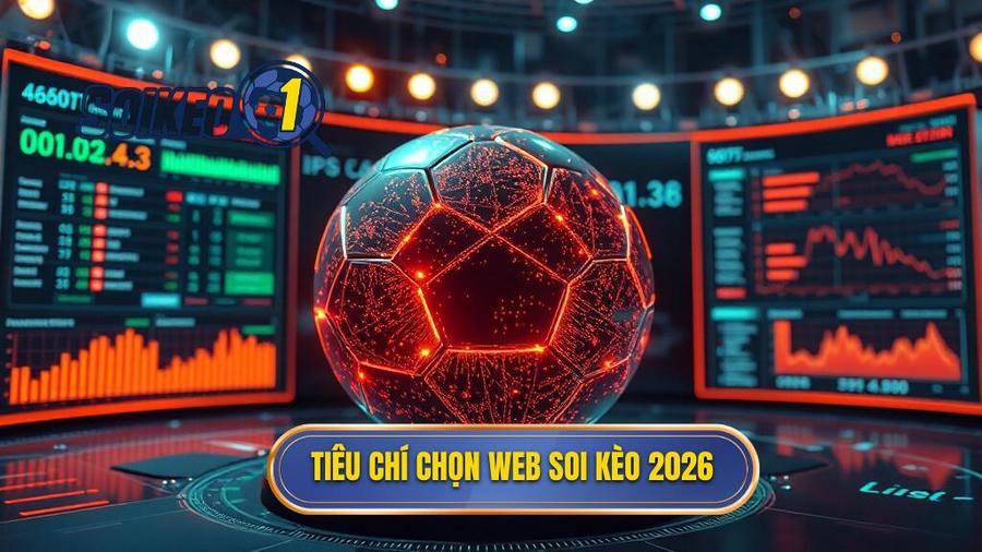 Tiêu chí đánh giá Top website soi kèo bóng đá uy tín nhất 2026