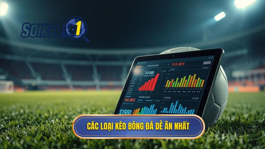 Top các loại kèo bóng đá dễ ăn nhất hiện nay mà bạn không nên bỏ qua