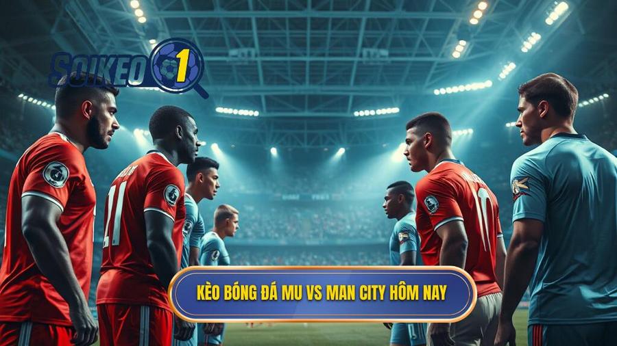 Phân tích chi tiết các loại kèo bóng đá MU vs Man City hôm nay