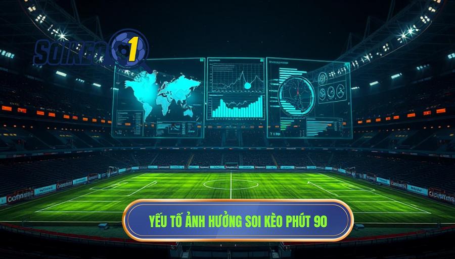 Phân tích các yếu tố ảnh hưởng khi soi kèo phút 90