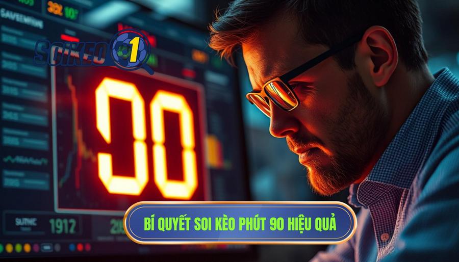 Chiến thuật soi kèo phút 90 hiệu quả từ chuyên gia